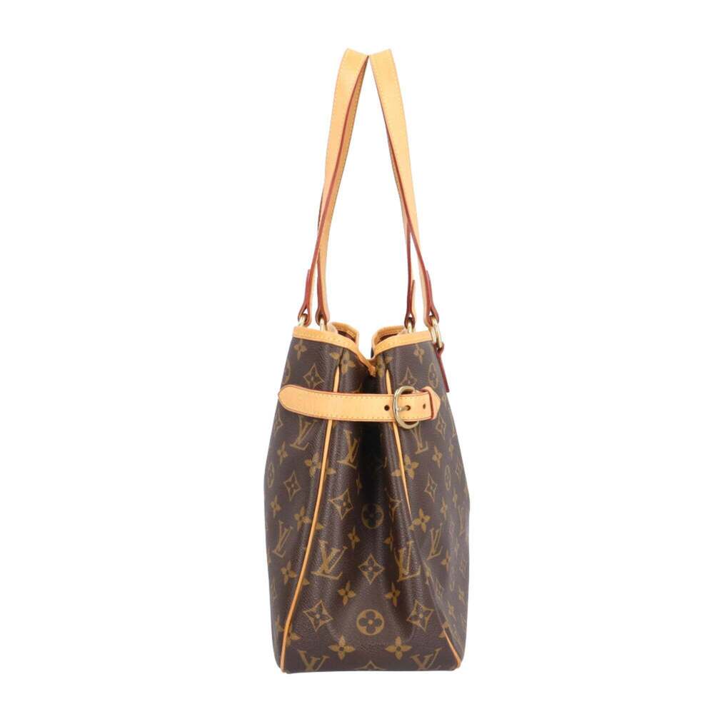 LOUIS VUITTON Authentic Brown Monogram Canvas Tote Bag - Picture 4 of 14